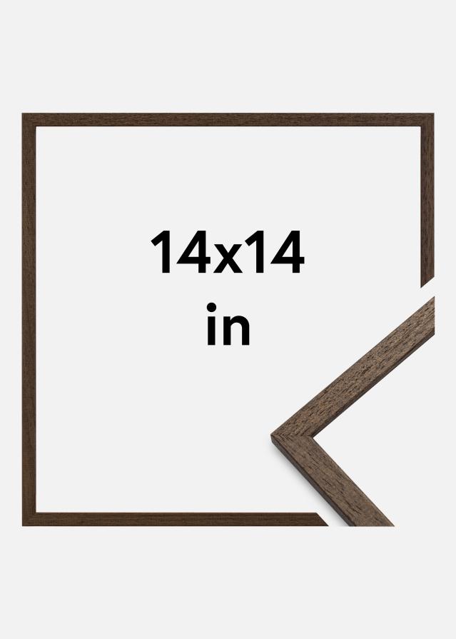 Rám Edsbyn Akrylové sklo Orech 14x14 inches (35,56x35,56 cm)