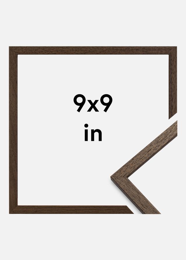 Rám Edsbyn Akrylové sklo Orech 9x9 inches (22,86x22,86 cm)