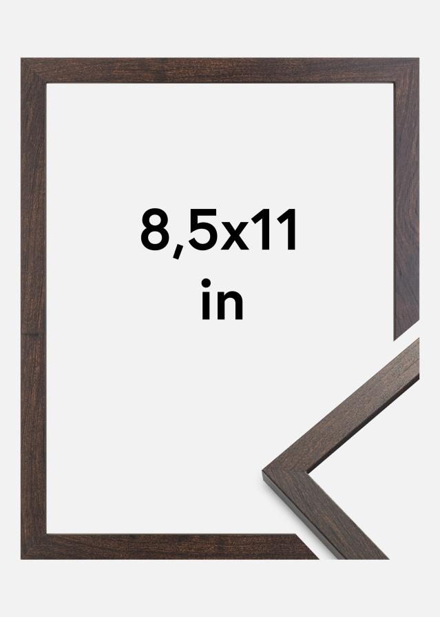 Rám Trendy Akrylové sklo Orech 8,5x11 inches (21,59x27,94 cm)