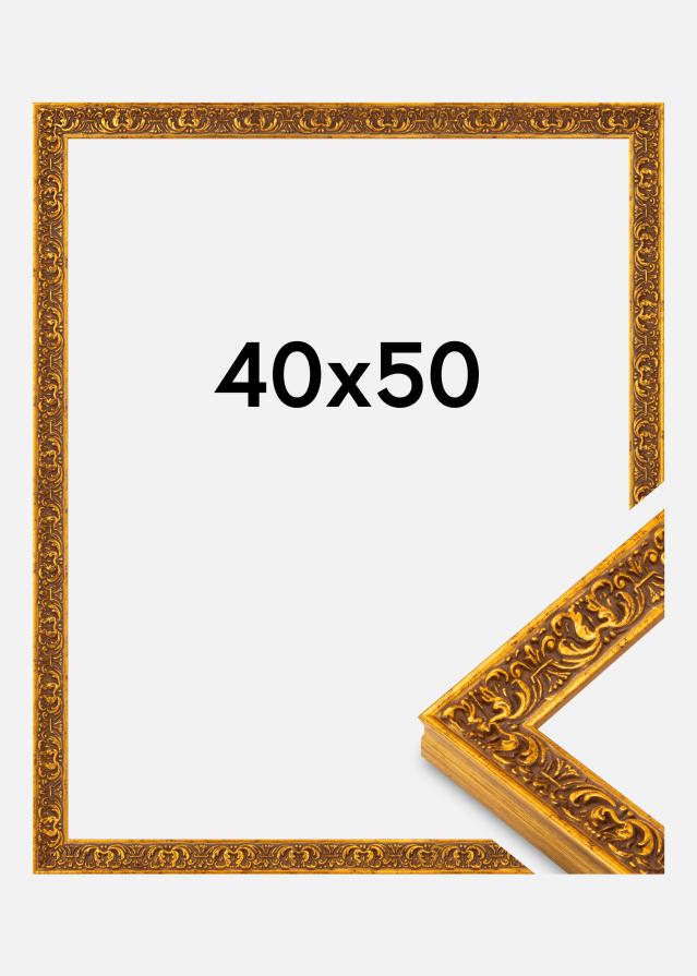 Rám Amber Akrylátové sklo Zlatý 40x50 cm