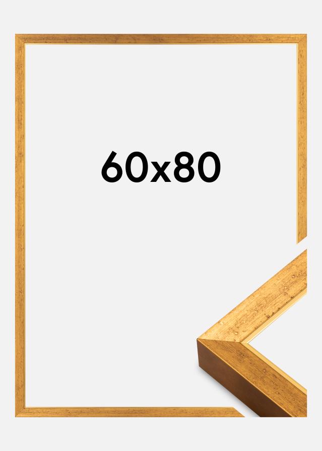 Rám Brema Akrylátové sklo Zlatý 60x80 cm
