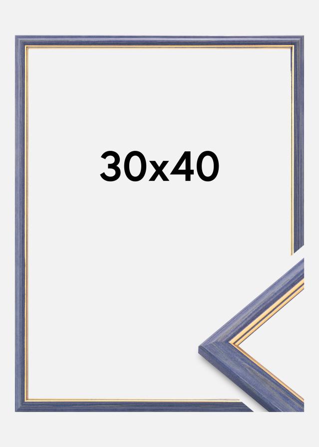 Rám Claudia Akrylglass Modrá 30x40 cm