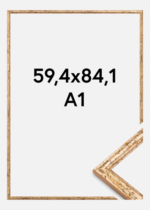 Rám Claudia Akrylové sklo Strieborný 59,4x84,1 cm (A1)