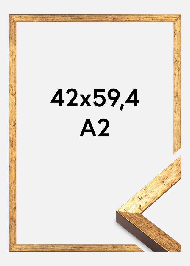 Rám Dune Akrylglas Zlato 42x59,4 cm (A2)