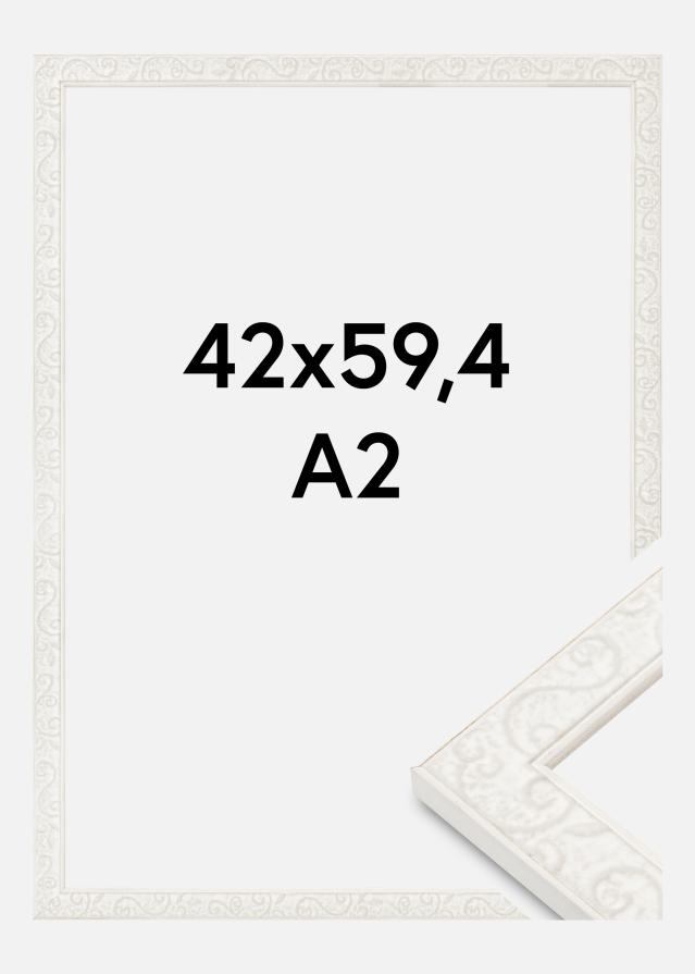 Rám Milton Akrylátové sklo Biela 42x59,4 cm (A2)