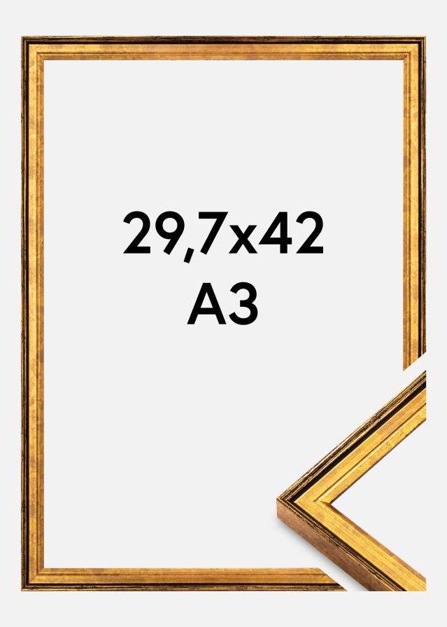 Rám Ringa Akrylátové sklo Zlatá 29,7x42 cm (A3)