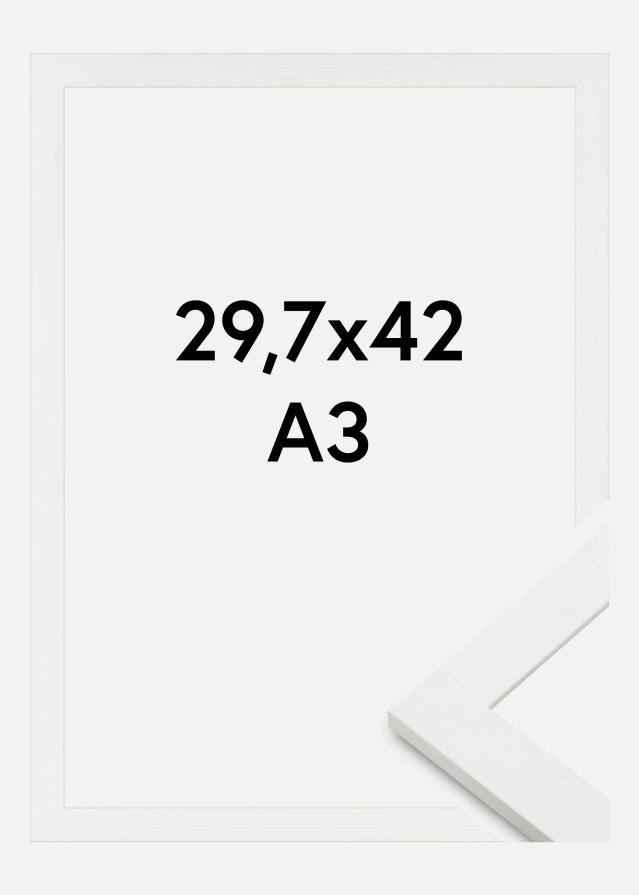 Rám Sandra Akrylátové sklo Biely 29,7x42 cm (A3)