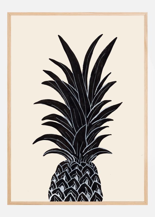 Black Pineapple Plagát