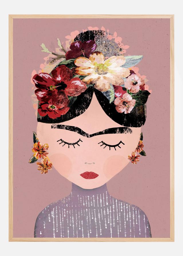 Frida (Pastel Version) Plagát