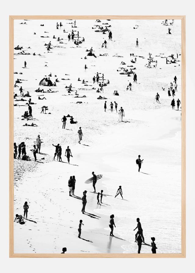 Beach Silhouettes Plagát