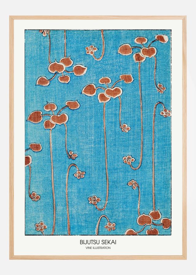 Vine Illustration Plagát