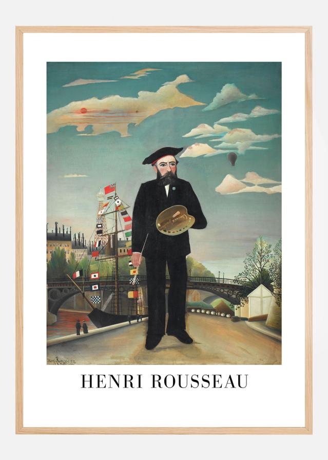 Self Portrait 1890 Plagát