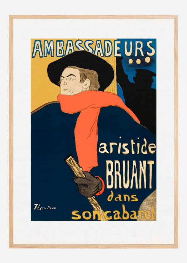 Ambassadeurs Aristide Bruant Dans Son Cabaret (1892) Plagát