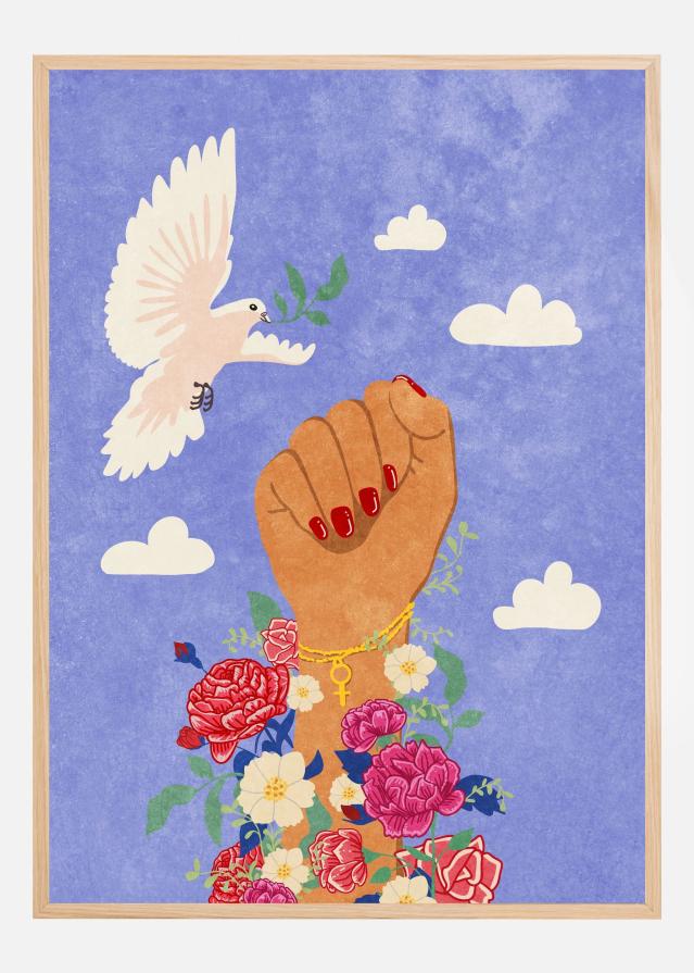 Feminist Fist Plagát