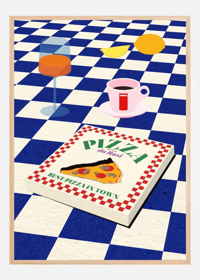 The Italian Menu Plagát