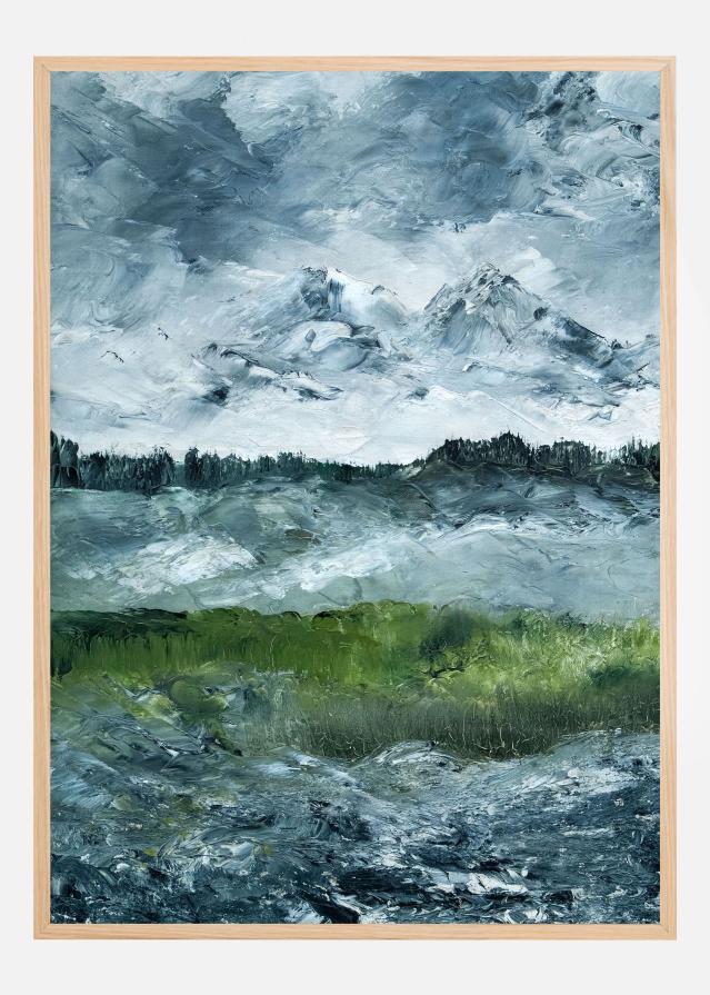 Landscape Study 1905 Plagát