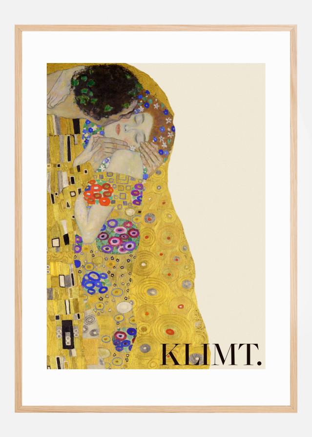 The Kiss (1907a1908) Special Crop Plagát