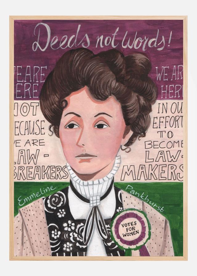 Portrait of a woman Plagát