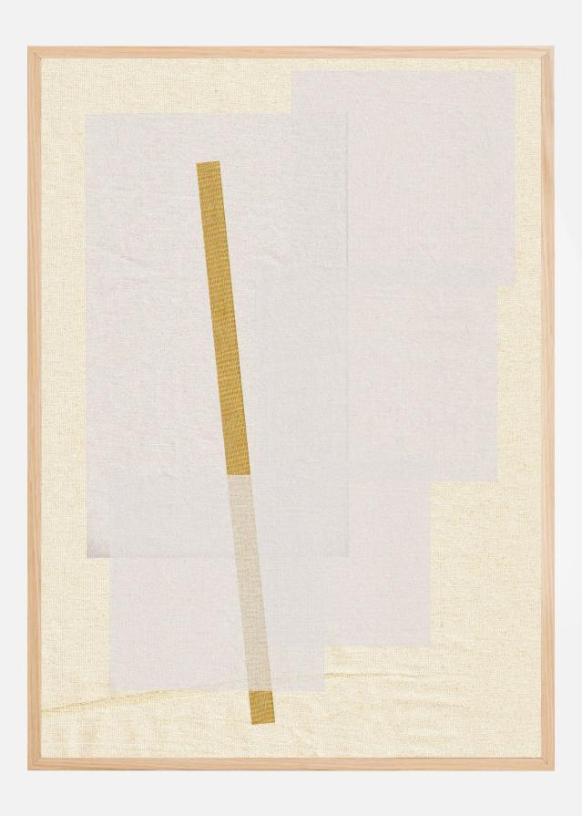 Fabric Pattern Collage No.3 Plagát