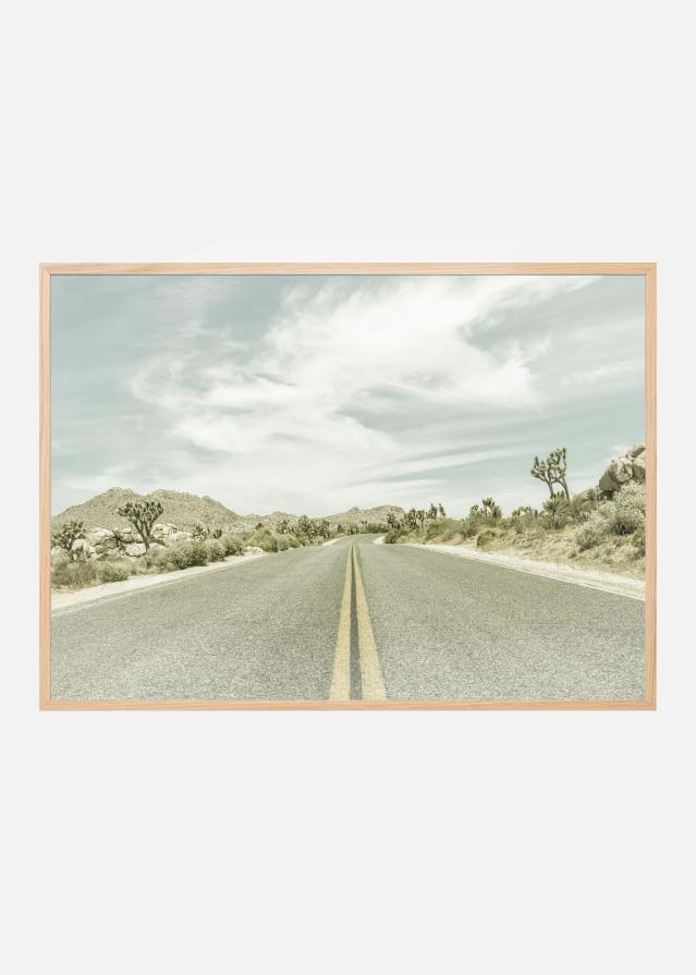 Vintage Joshua Trees Plagát