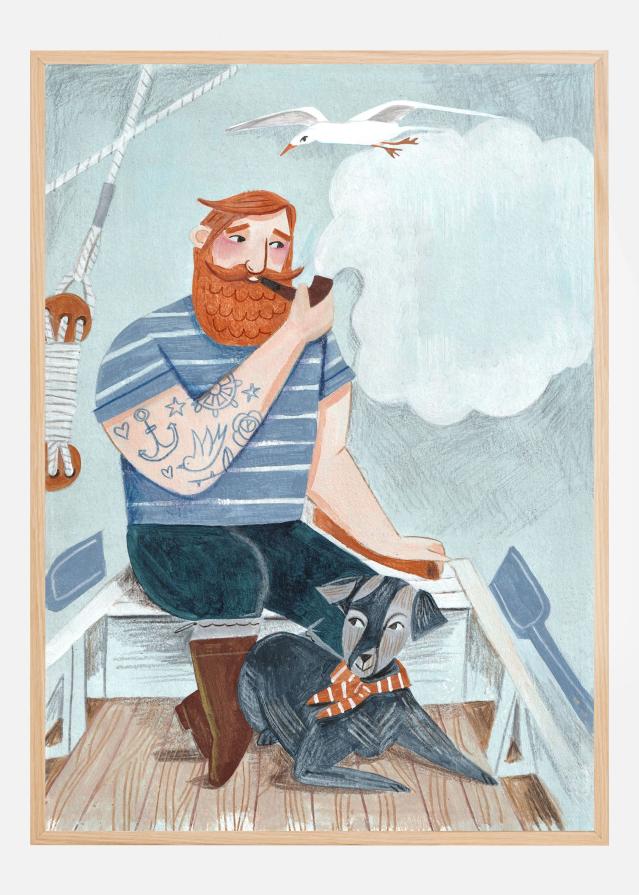 Skipper and Dog Plagát