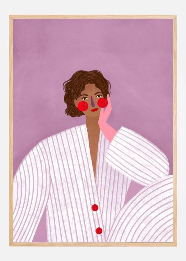 The Woman With the Pink Glove Plagát