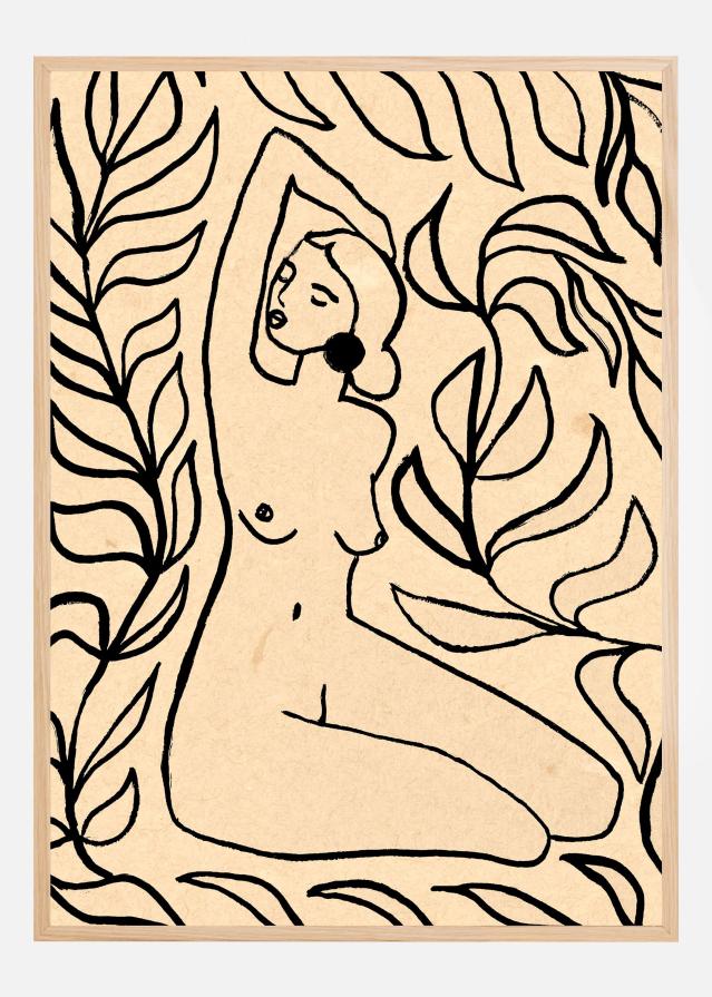 Girl In Nature Plagát