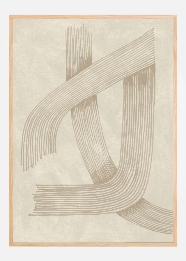 Abstract Sophisticated Line 01 Plagát