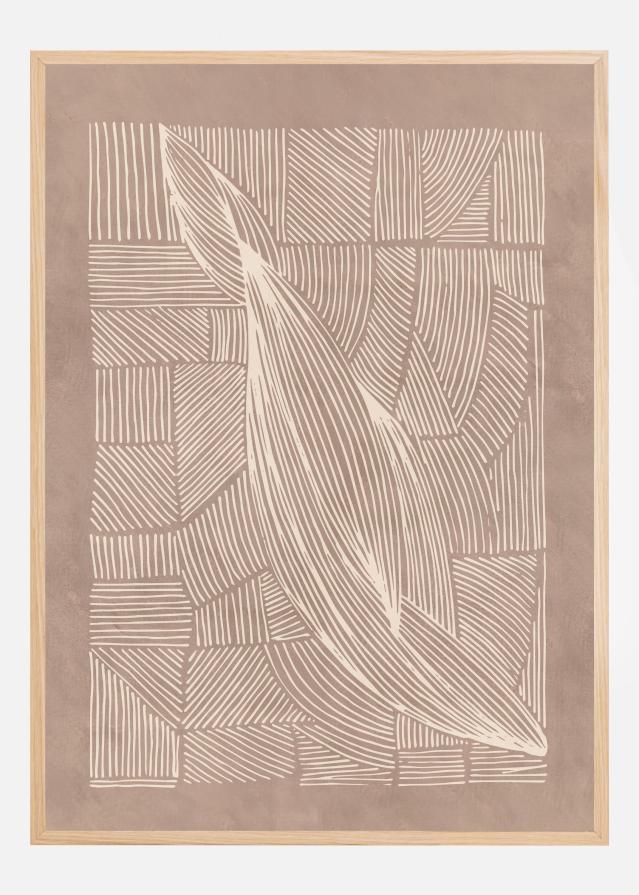 Abstract Irregular Lines Plagát