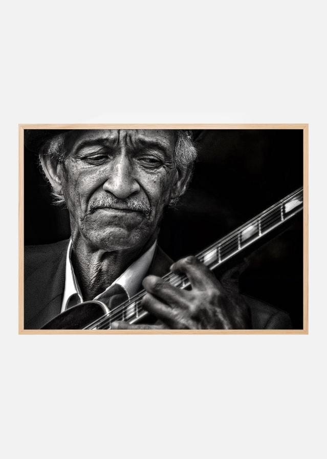 the guitarist Plagát