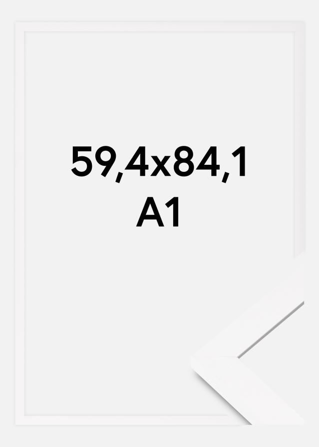 Rám BGA Classic Akrylové sklo Biela 59,4x84,1 cm (A1)