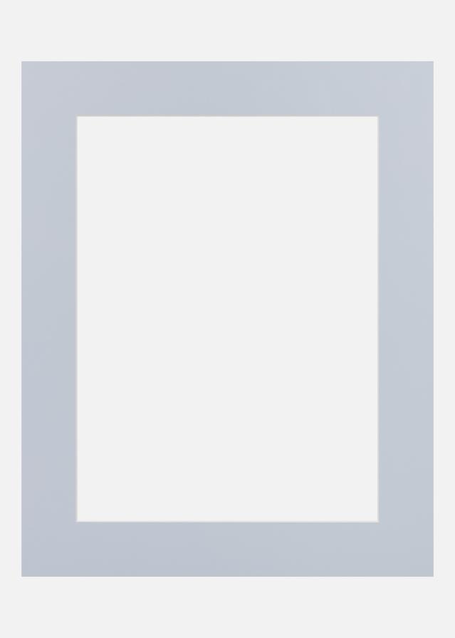 Passepartout Blue Satin (Biele Jadro) 40x50 cm (29x39)