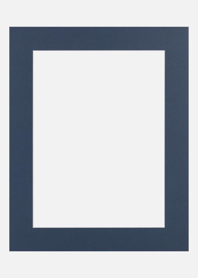 Passepartout Blue Moon (Biele Jadro) 24x30 cm (17x23)