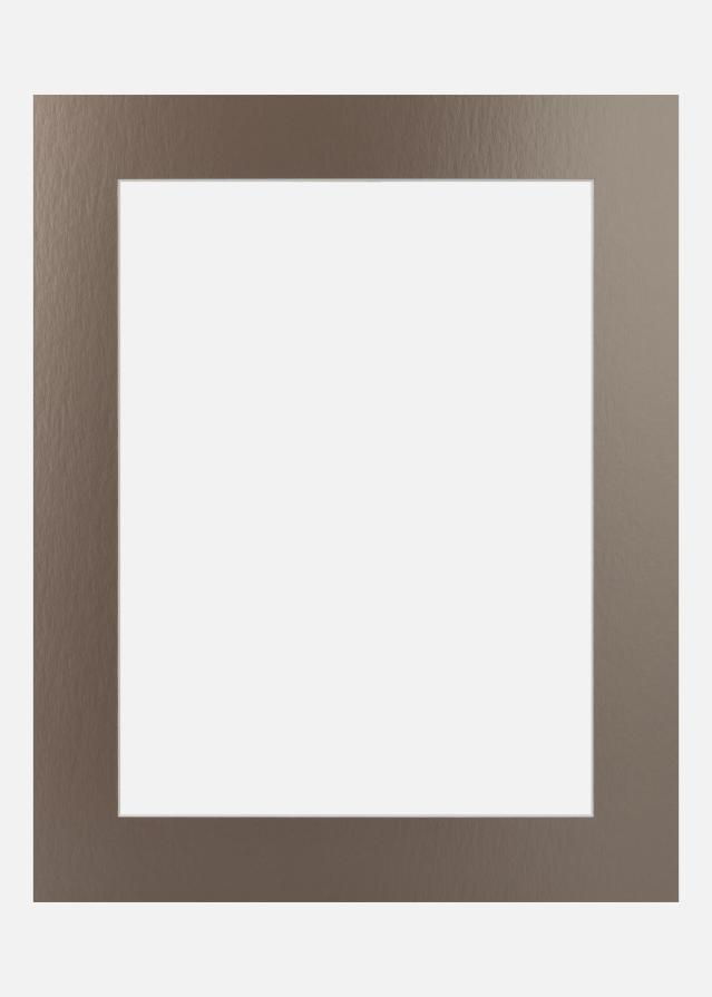 Passepartout Rose Platinum Metal (Biele Jadro) 40x50 cm (28,7x41 - A3)
