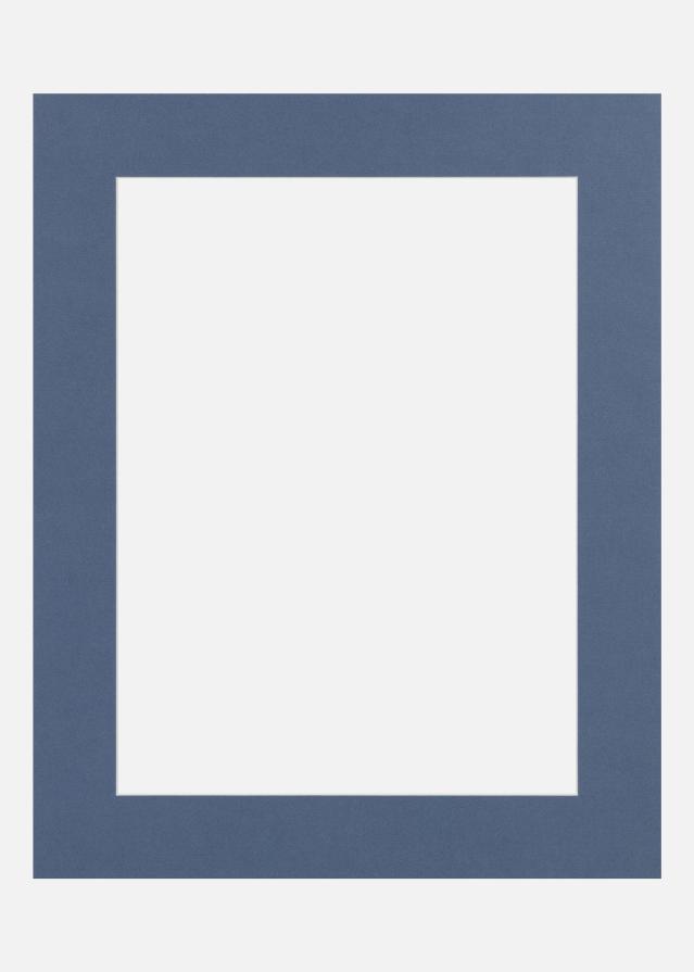 Passepartout Blue Iris (Biele Jadro) A3 29,7x42 cm (19x29)