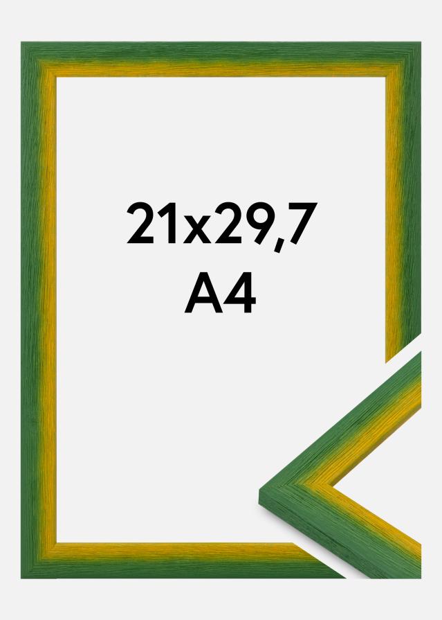 Rám Cornwall Akrylové sklo Zelená 21x29,7 cm (A4)