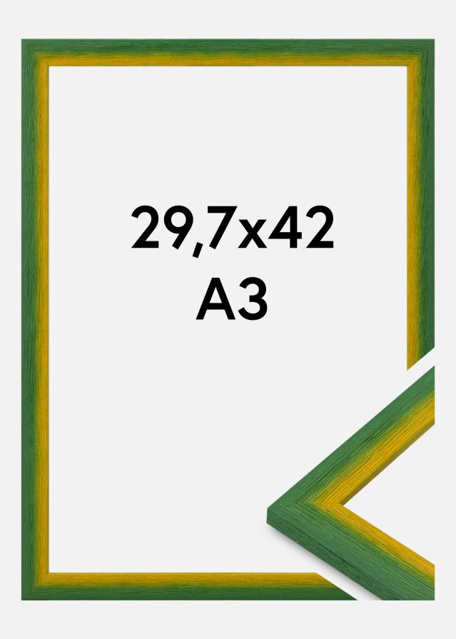 Rám Cornwall Akrylové sklo Zelená 29,7x42 cm (A3)