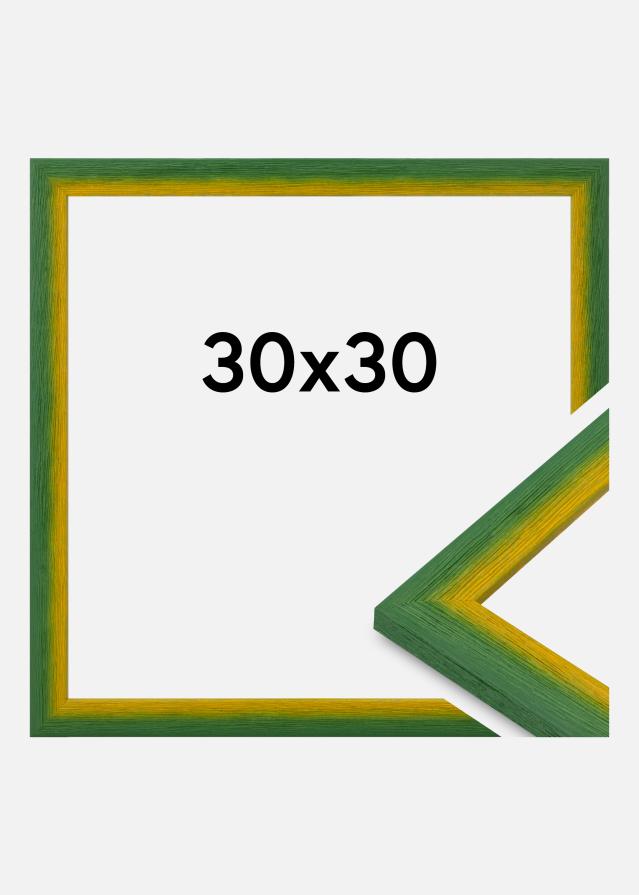 Rám Cornwall Akrylové sklo Zelený 30x30 cm