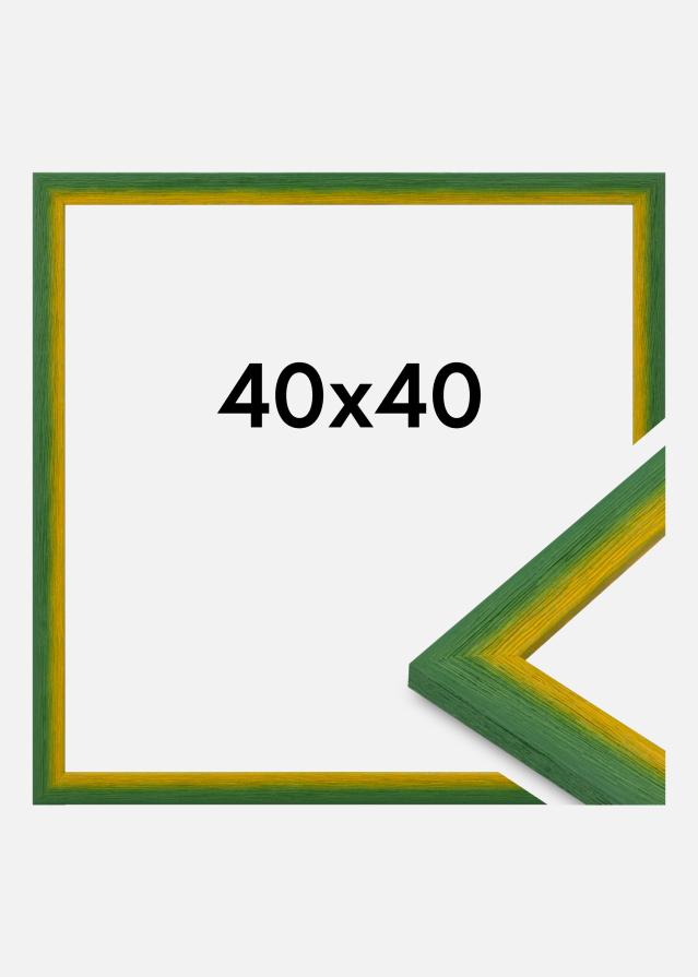 Rám Cornwall Akrylové sklo Zelená 40x40 cm