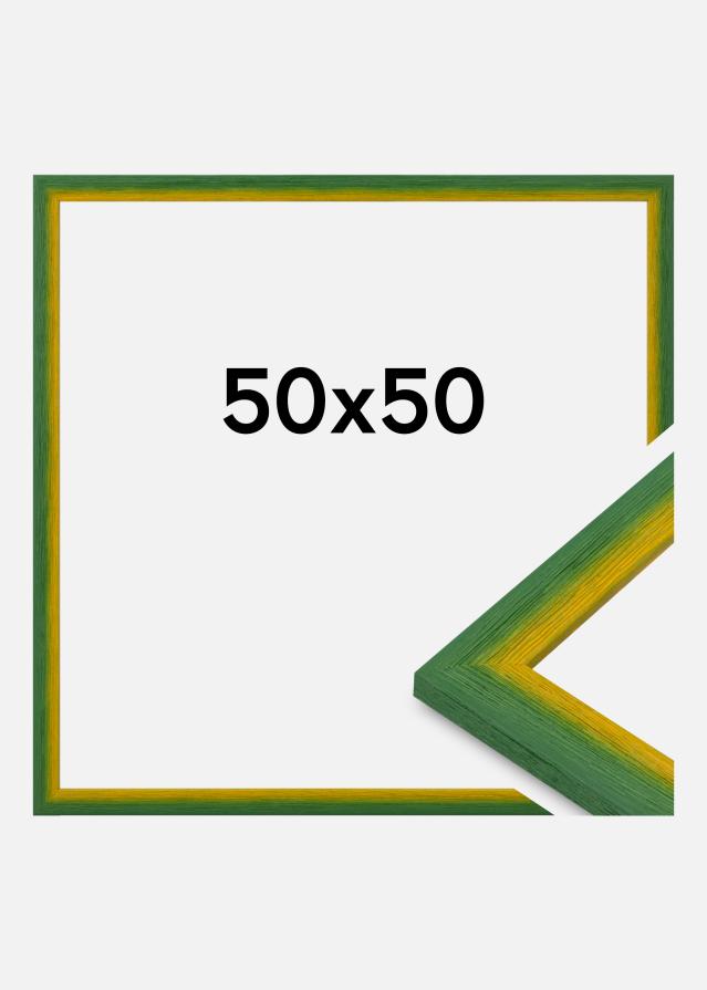 Rám Cornwall Akrylové sklo Zelená 50x50 cm