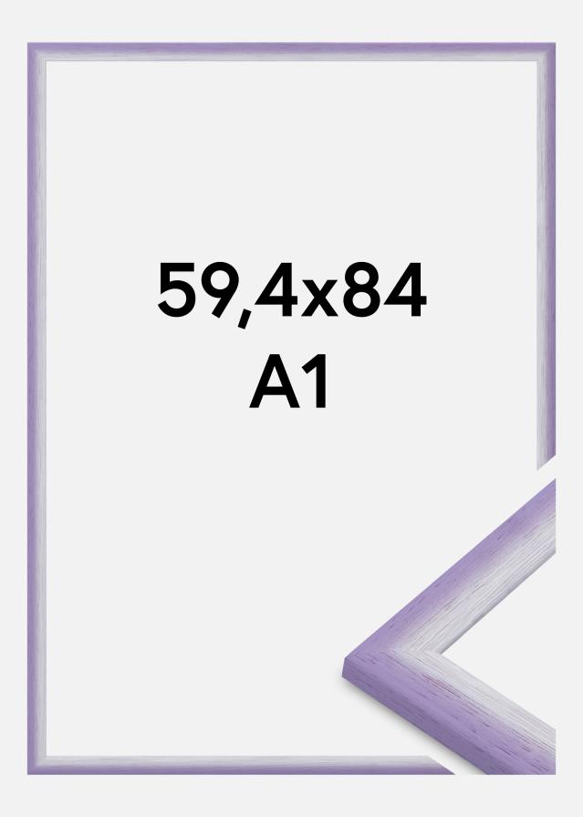 Rám Cornwall Akrylové sklo Svetlo fialová 59,4x84,1 cm (A1)