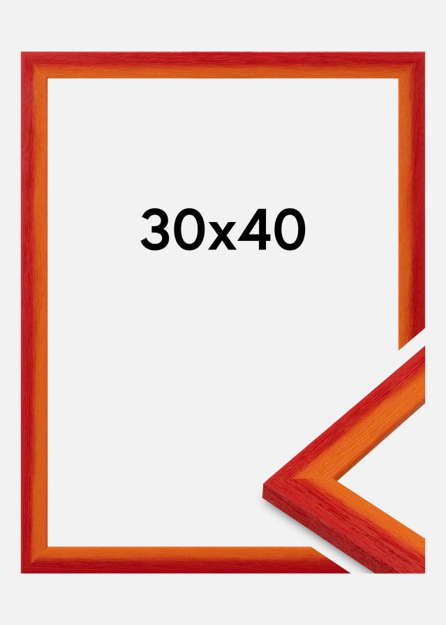 Rám Cornwall Akrylové sklo Červený 30x40 cm