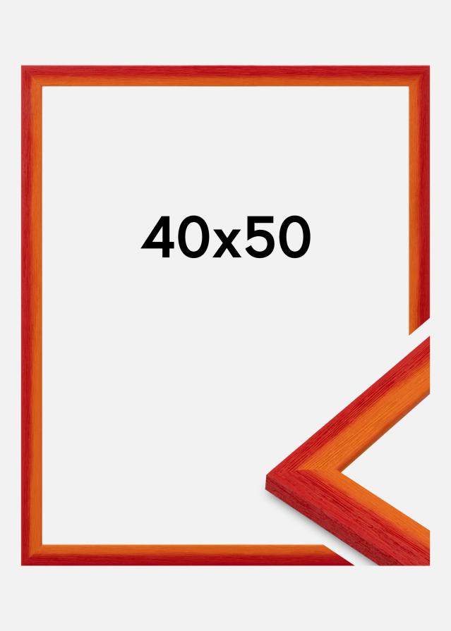Rám Cornwall Akrylové sklo Červená 40x50 cm