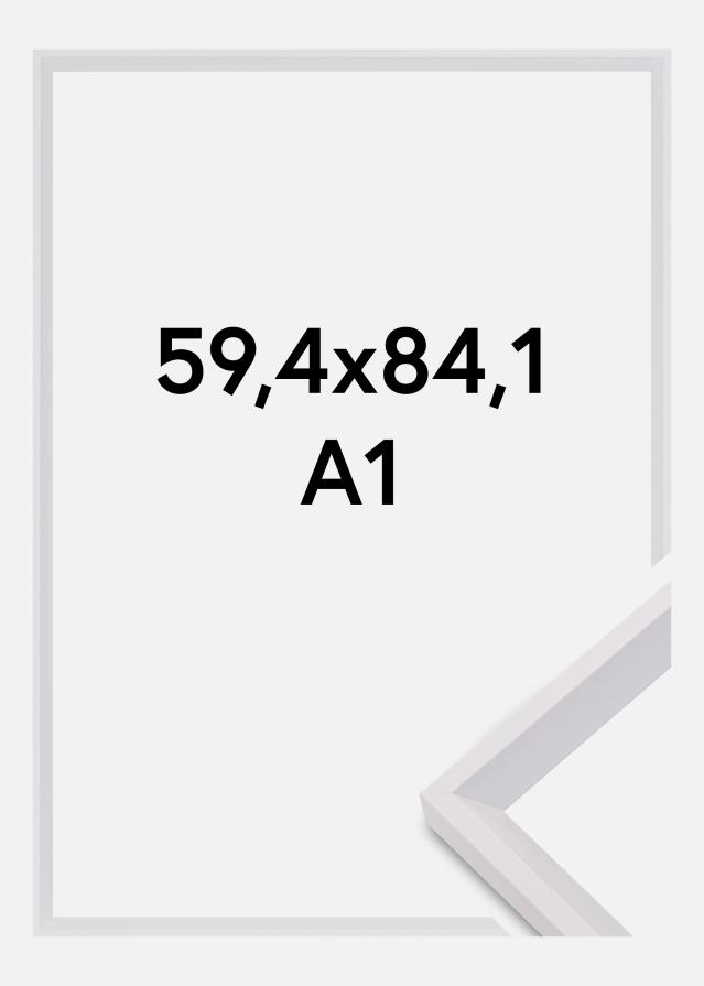 Rám Globe Akrylové sklo Biela 59,4x84,1 cm (A1)