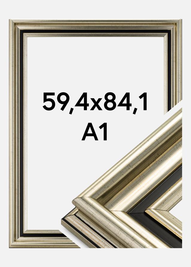 Rám Gysinge Premium strieborný 59,4x84,1 cm (A1)