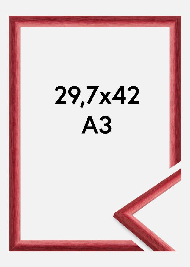 Rám Cornwall Akrylové sklo tmavočervený 29,7x42 cm (A3)