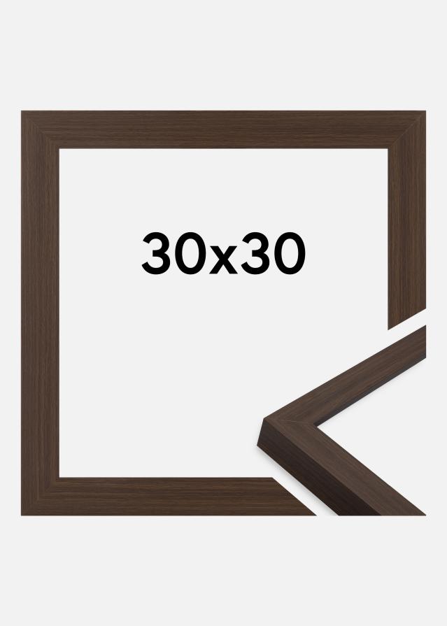 Rám Wells Akrylové sklo Hnedý 30x30 cm