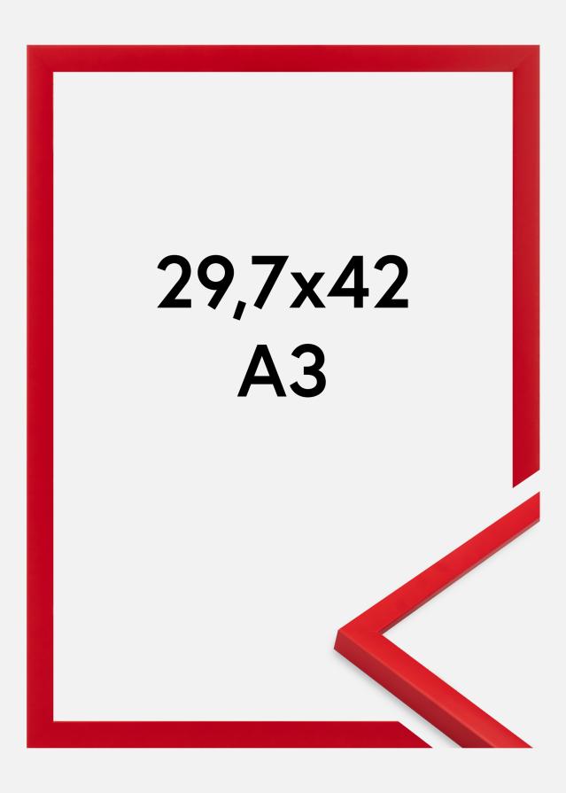 Rám Kent Akrylové sklo Červený 29,7x42 cm (A3)