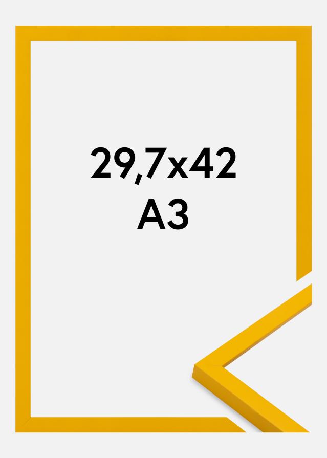 Rám Kent Akrylové sklo Zlatá 29,7x42 cm (A3)