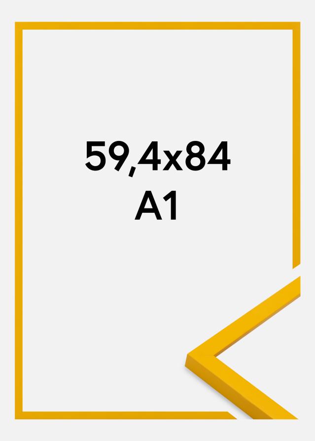 Rám Kent Akrylové sklo Žltá 59,4x84,1 cm (A1)